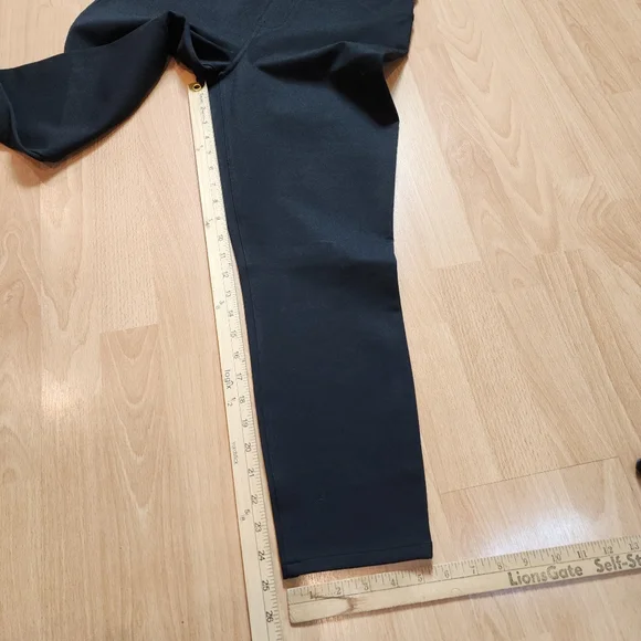 SPANX The Perfect Black Ponte Ankle Pant Pull-On Slimming Size XL 20202R